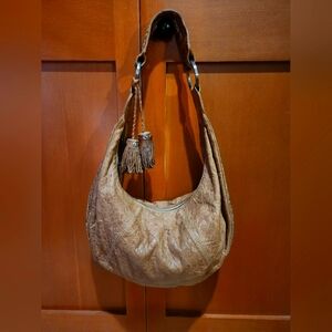 Junior Drake leather handbag purse